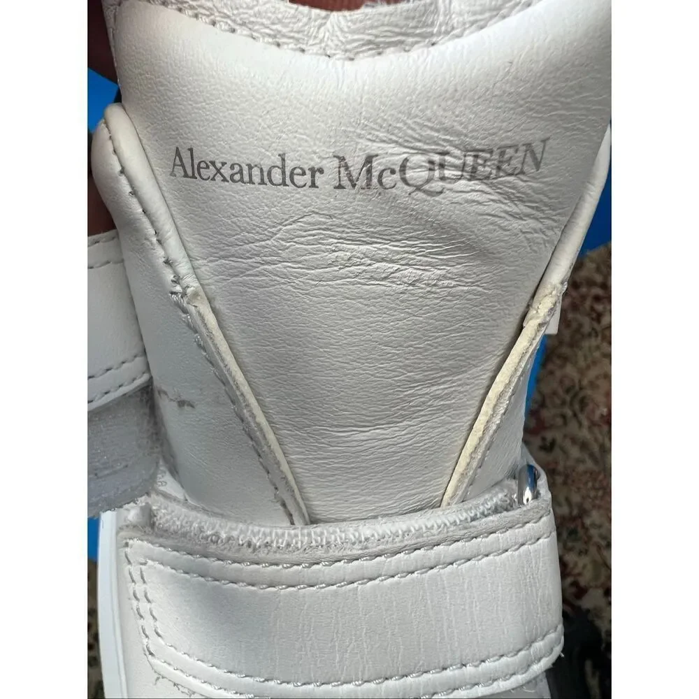 Alexander McQueen Tread Logo Sock Sneaker Black Size 32 eu and 1 us